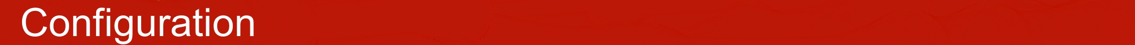 Configuration Cấu hình
