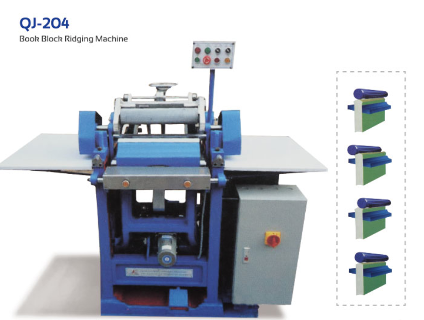 Book Block Riding Machine